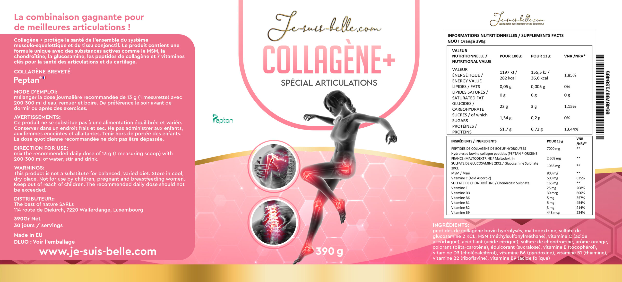 COLLAGÈNE+ Spécial articulations – Image 2